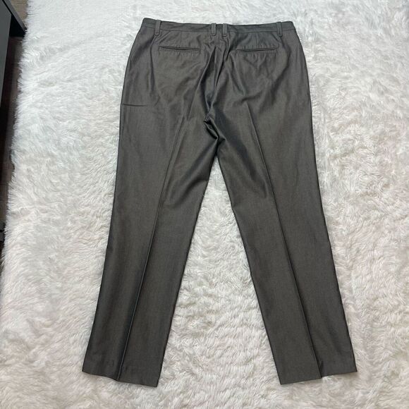 TED BAKER LONDON Mens Cotton Grey Dress Pants Size 38 Regular 31" Inseam - Picture 8 of 9